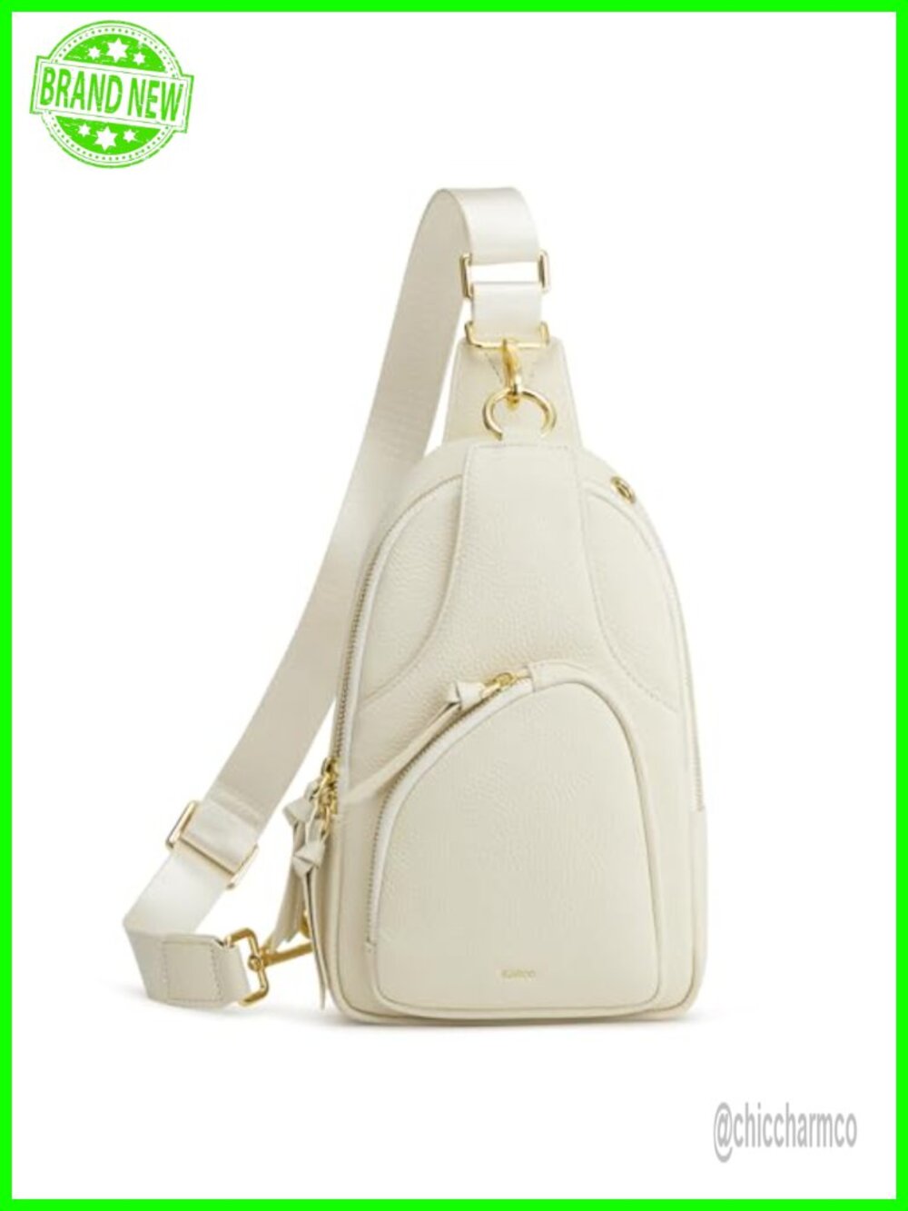 Genuine Leather Crossbody Sling Bag RFID Blocking Travel